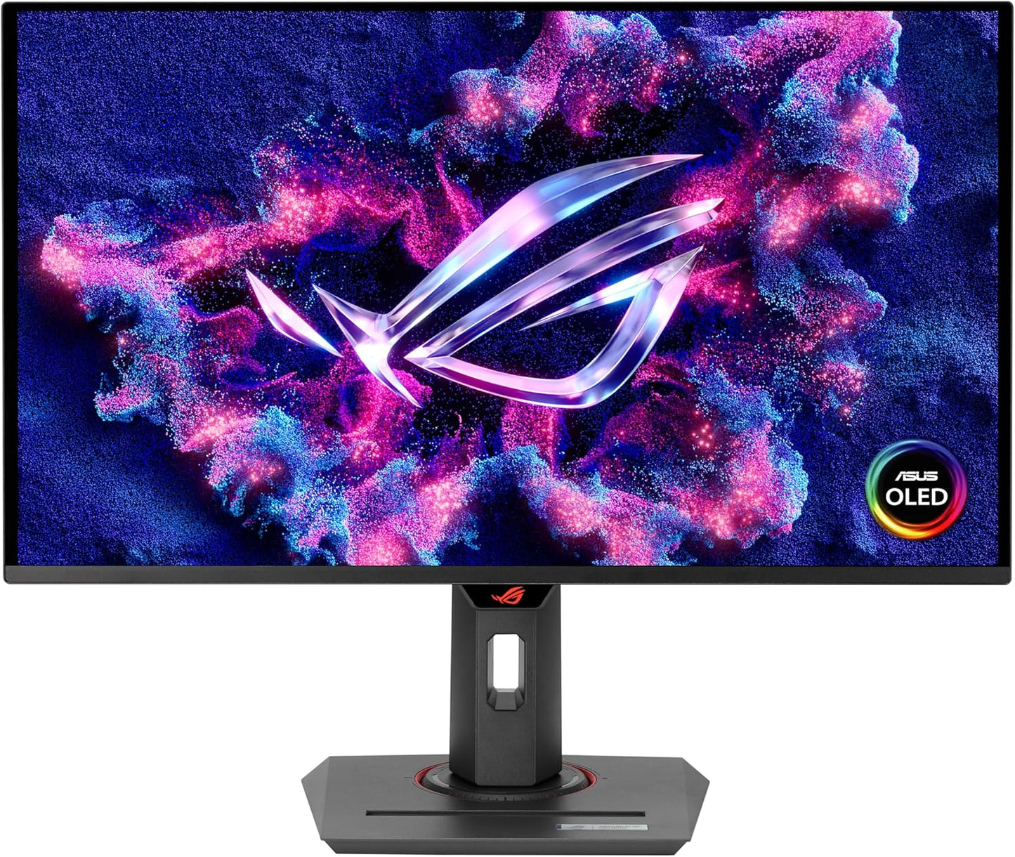 ROG Strix 27” 1440P OLED Gaming Monitor (XG27ACDNG) - QD-OLED, QHD (2560 X 1440), 360Hz, 0.03Ms, Custom Heatsink, OLED Care+, G-SYNC Compatible, 99% DCI-P3, Displaywidget, AI Gaming, 3Yr Warranty