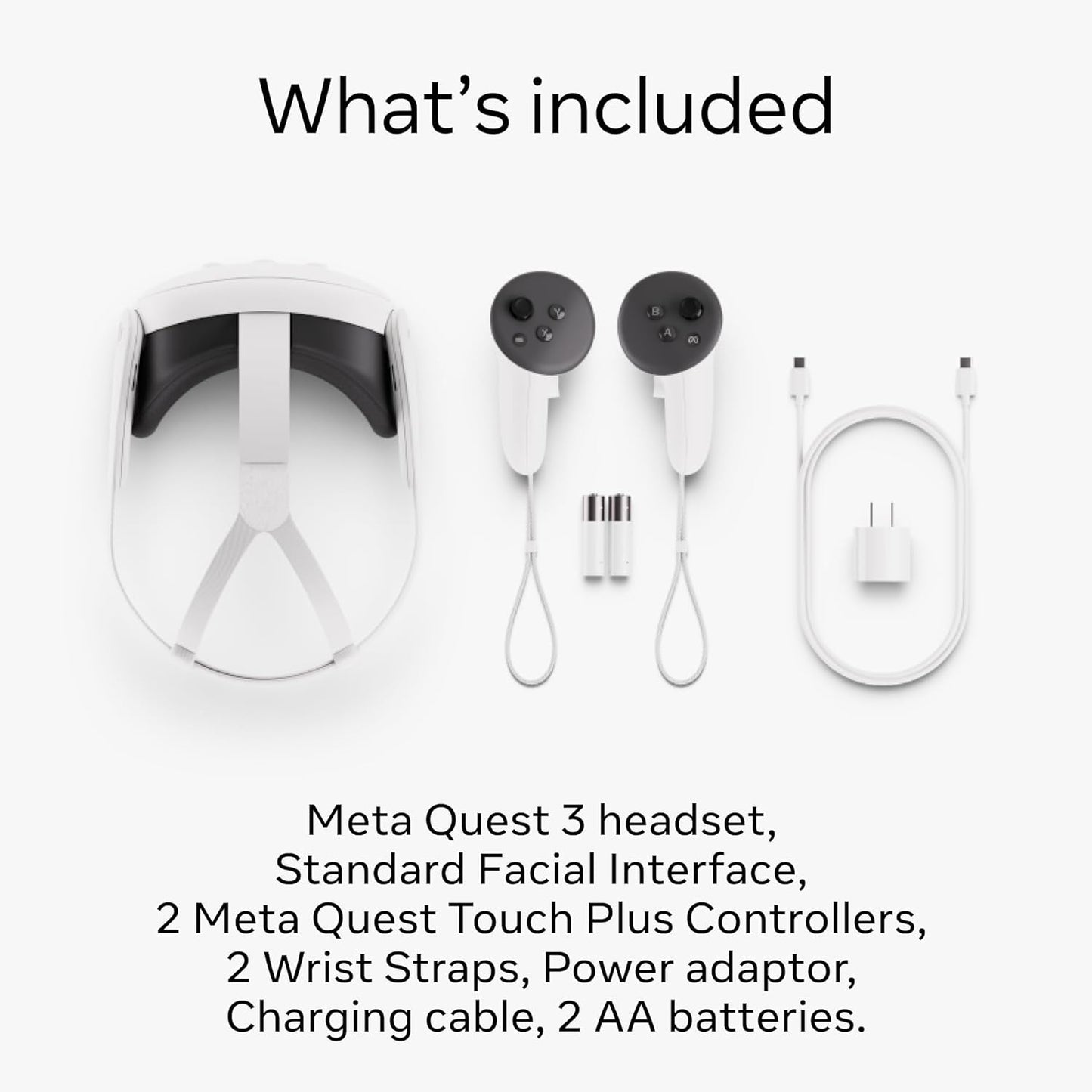 Quest 3 128GB— Breakthrough Mixed Reality Headset — Powerful Performance