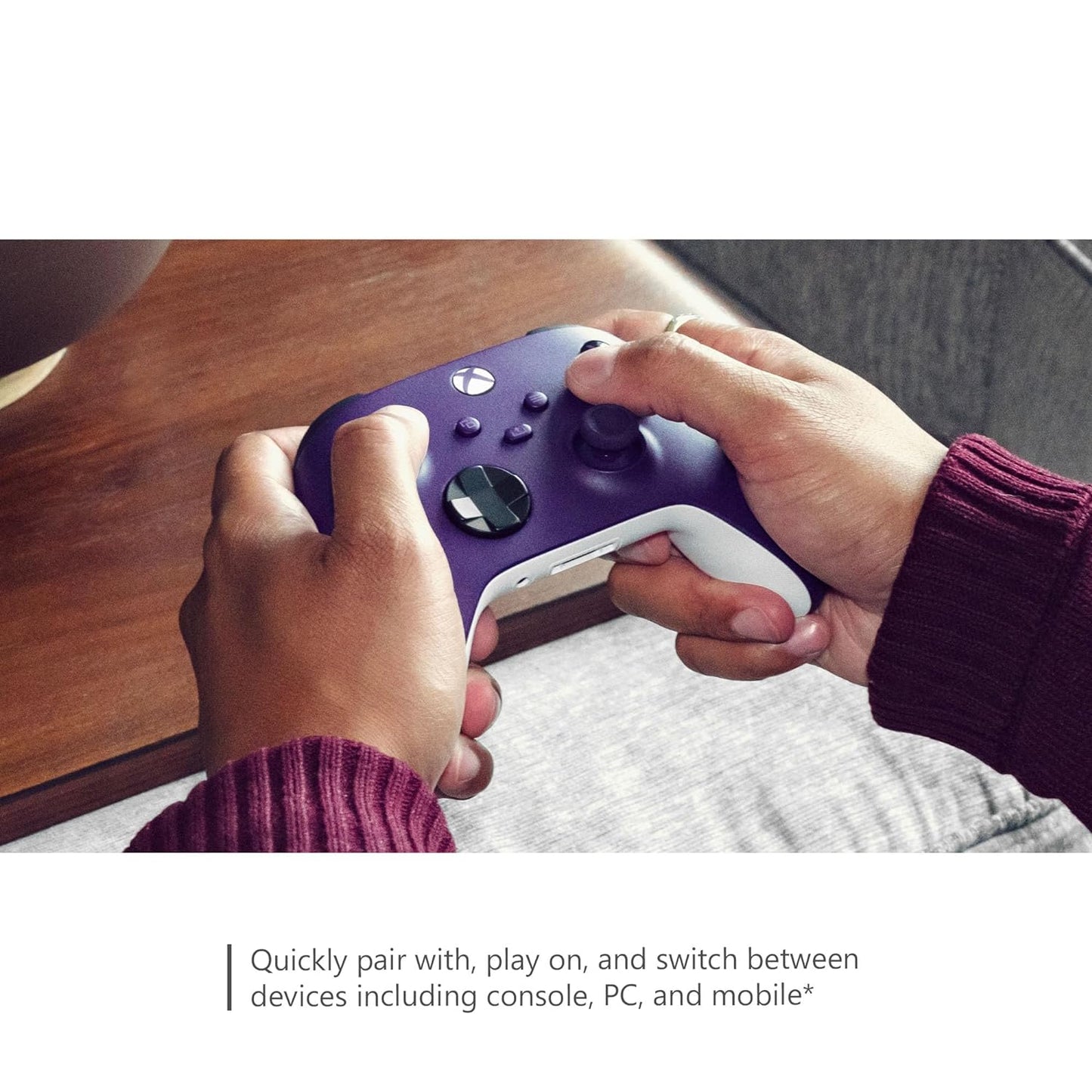 Core Wireless Gaming Controller – Astral Purple Series X|S, One, Windows PC, Android, and Ios