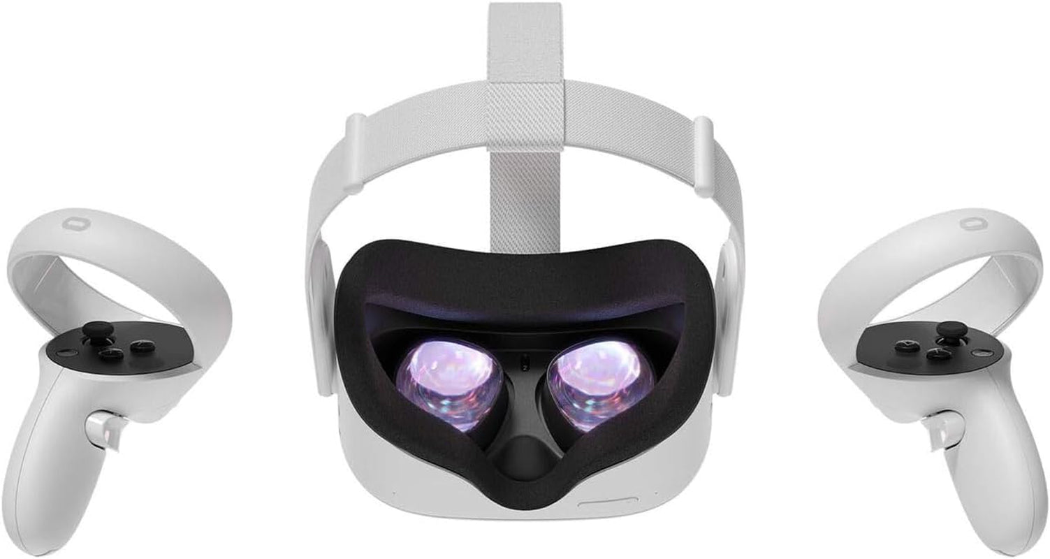 Quest 2 VR Headset 256GB Set, White - Advanced All-In-One Virtual Reality Headset Cover Set