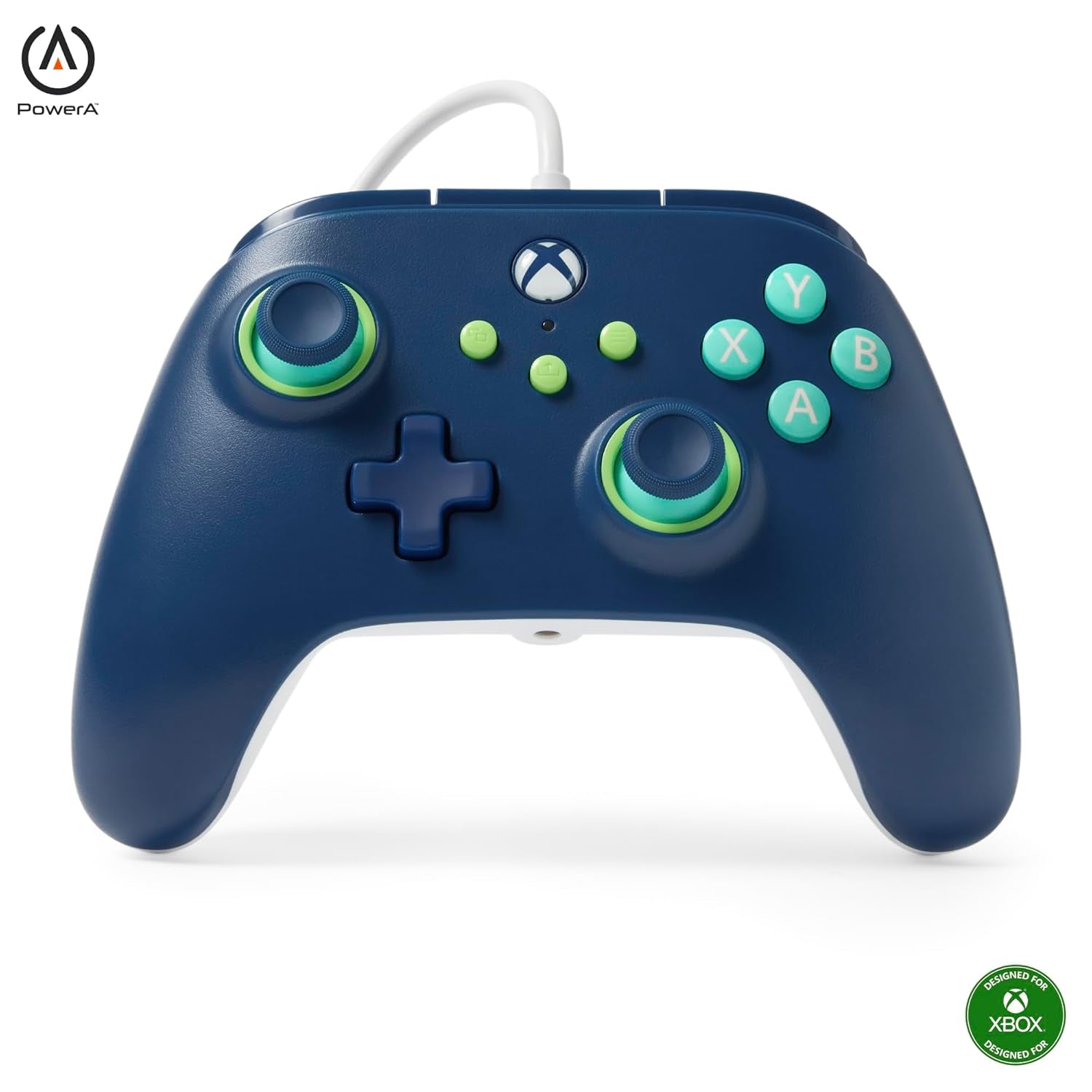 Wired Controller for Xbox Series X|S - Mariner Blue, Gamepad, Video Game/Gaming Controller, Works with Xbox One, Officially Licensed