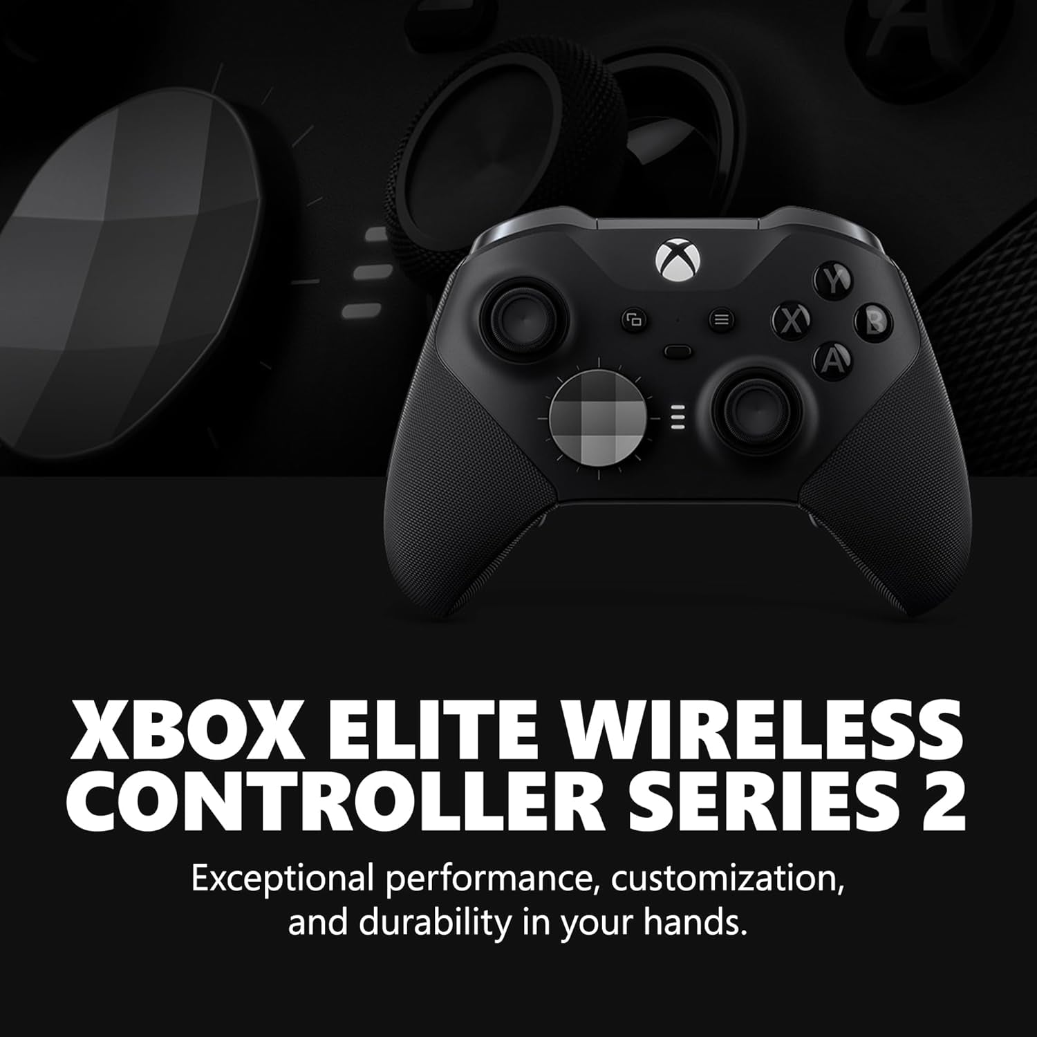 Elite Series 2 Core Wireless Gaming Controller – Black –  Series X|S,  One, Windows PC, Android, and Ios