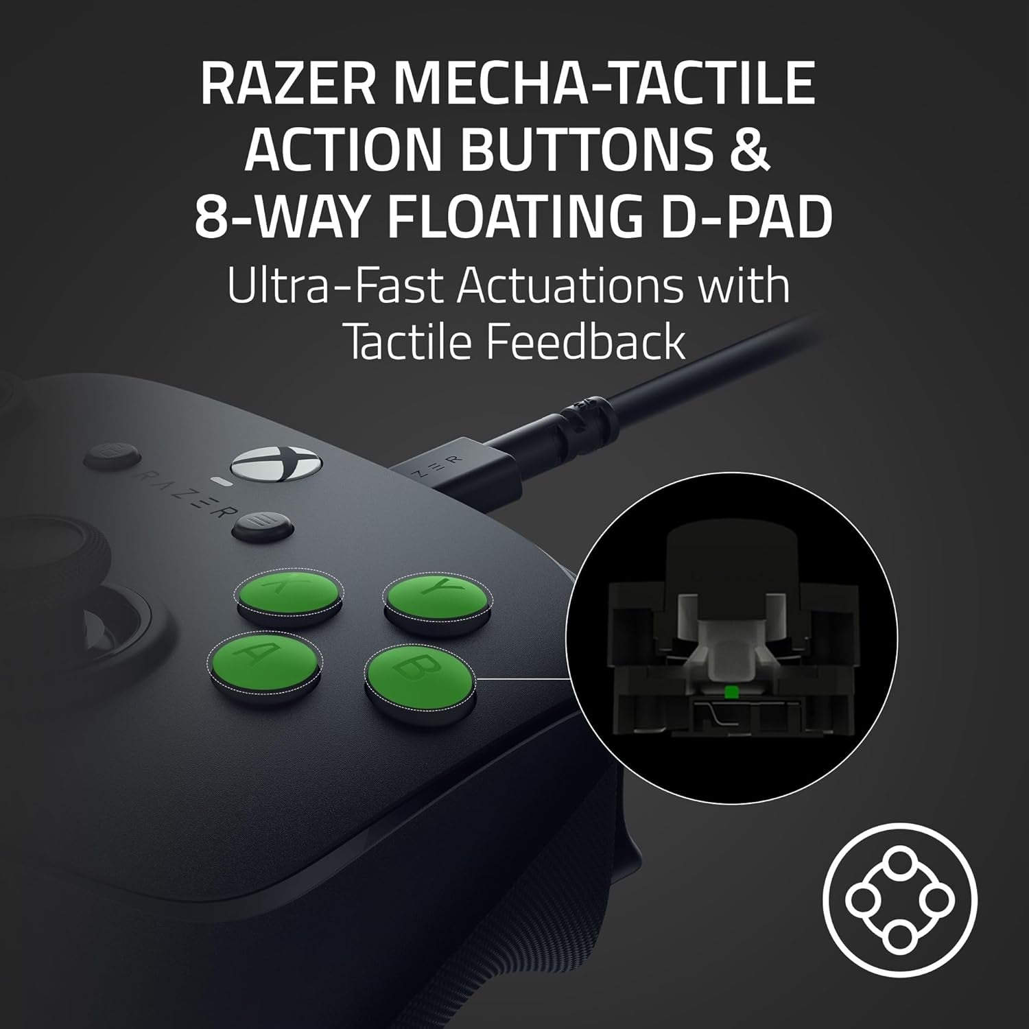 Wolverine V3 Tournament Edition Wired Gaming Controller: Licensed for Xbox Series X|S, Xbox One, Windows PC - 6 Remappable Buttons - Fast Triggers - USB-C Cable - Wired Tournament Mode - Black